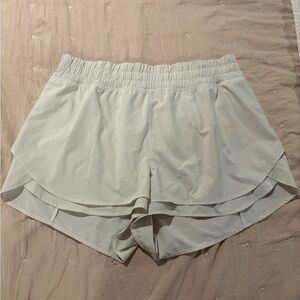 Women's Athletic Light Gray Shorts